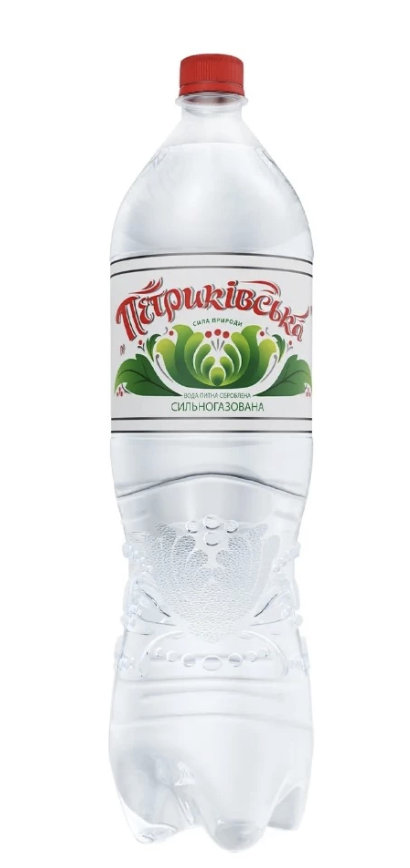 Вода газ Петриківська 1.5л ПЕТ